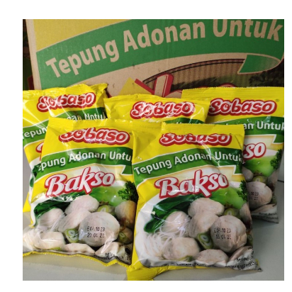 

Tepung Adonan Lengkap Untuk Bakso SOBASO 125gr