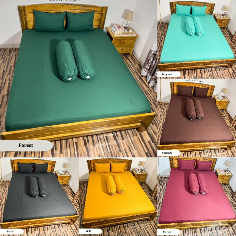 SPREI HOMEMADE MOTIF EMBOS POLOS UKURAN 180 160 120 HALUS TEBAL PREMIUM