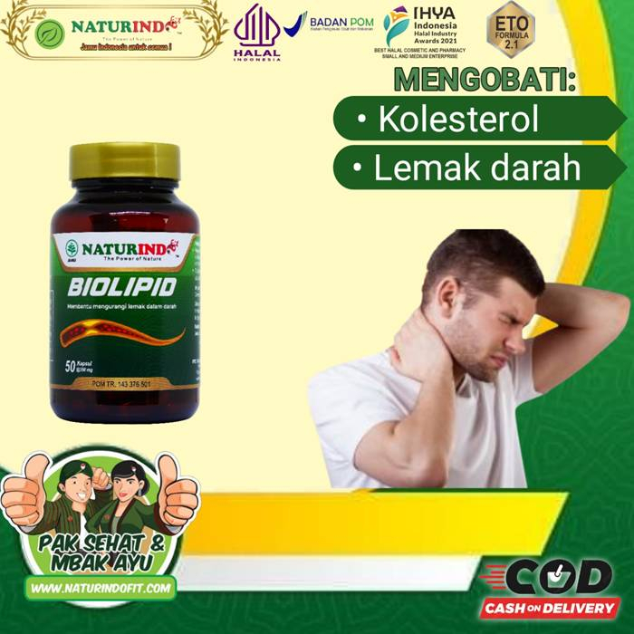 Obat Kolesterol Herbal Obat Kolesterol Tinggi Biolipid Naturindo