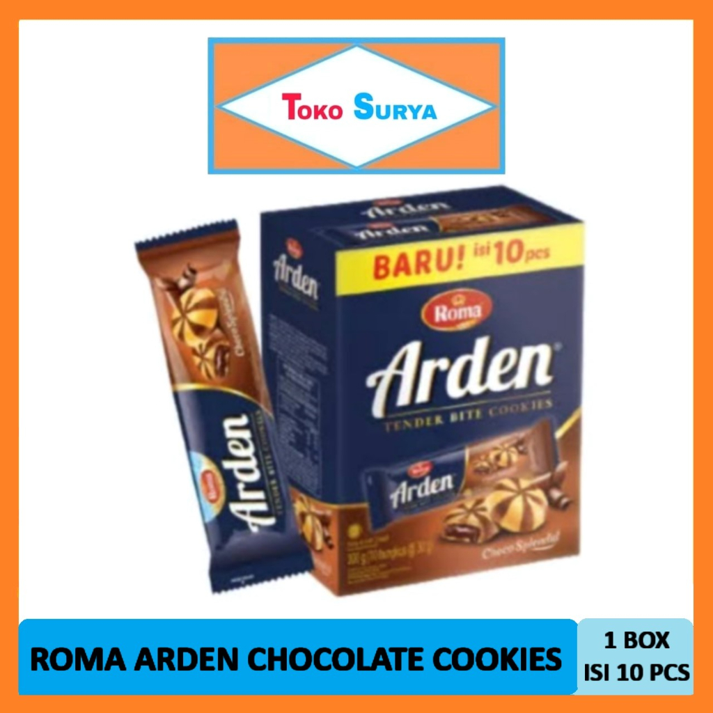 

Roma Arden Chocolate Cookies 10pcs x 30gr