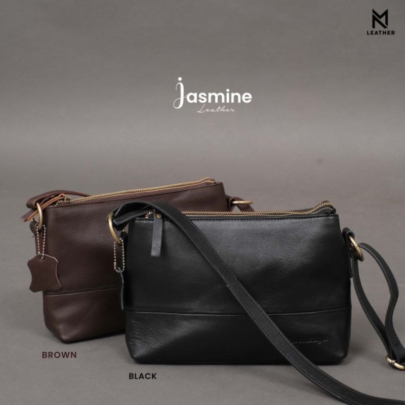 TERLARIS TAS JASMINE TAS KULIT WANITA TAS KULIT SELEMPANG TAS MOONZAYA TAS KULIT JASMINE MOONZAYA TA