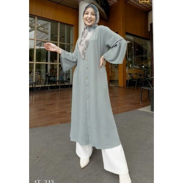 Long Tunik Drusilla 01I Luna Hijab Official I Luna Hijab Is Our Crown I Fashion Muslim
