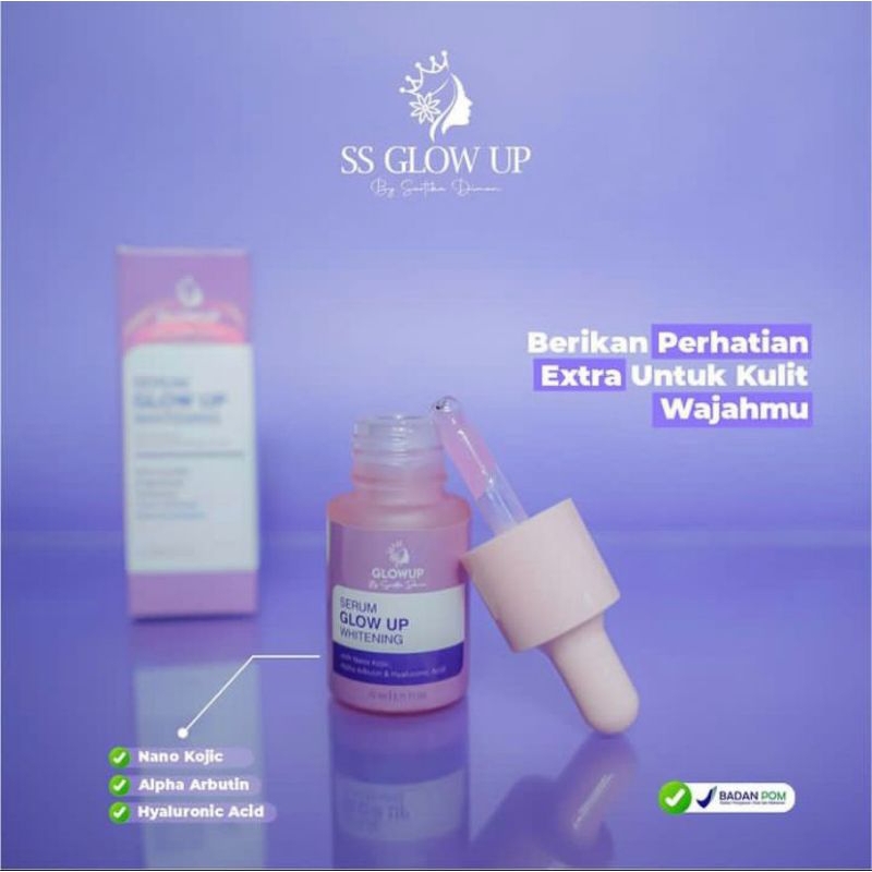 Serum Glow Up Whitening SS Glow Up by Sartika Diman Skincare