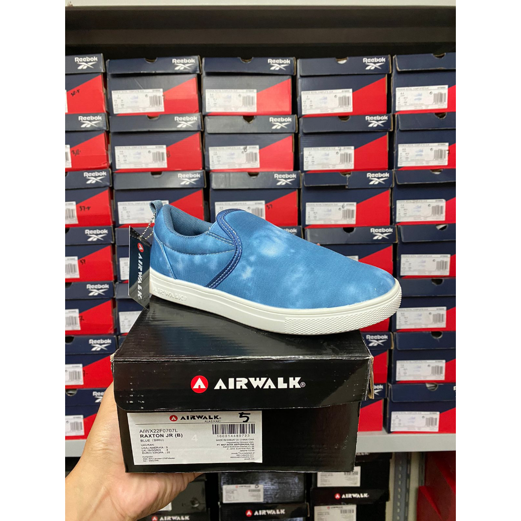 Airwalk Raxton Jr Blue Kids Shoes Original Unisex