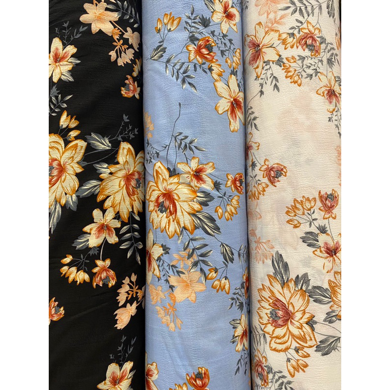 cringkle motif bunga