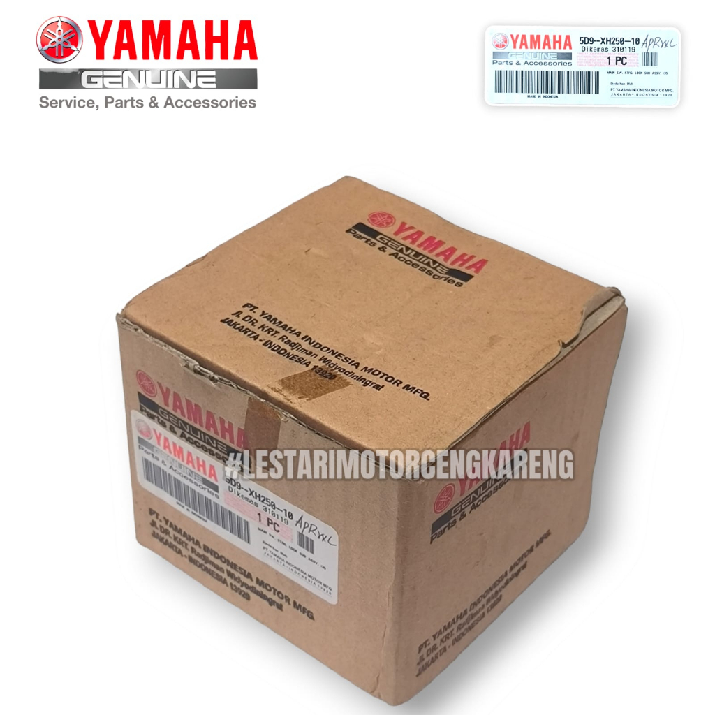 KUNCI KONTAK SET VEGA ZR 5D9-XH250-10 ORIGINAL YGP