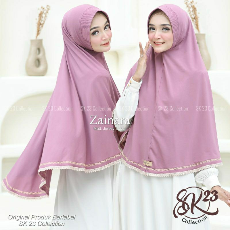 JILBAB JUMBO ZHAINARA SK23 COLLECTION