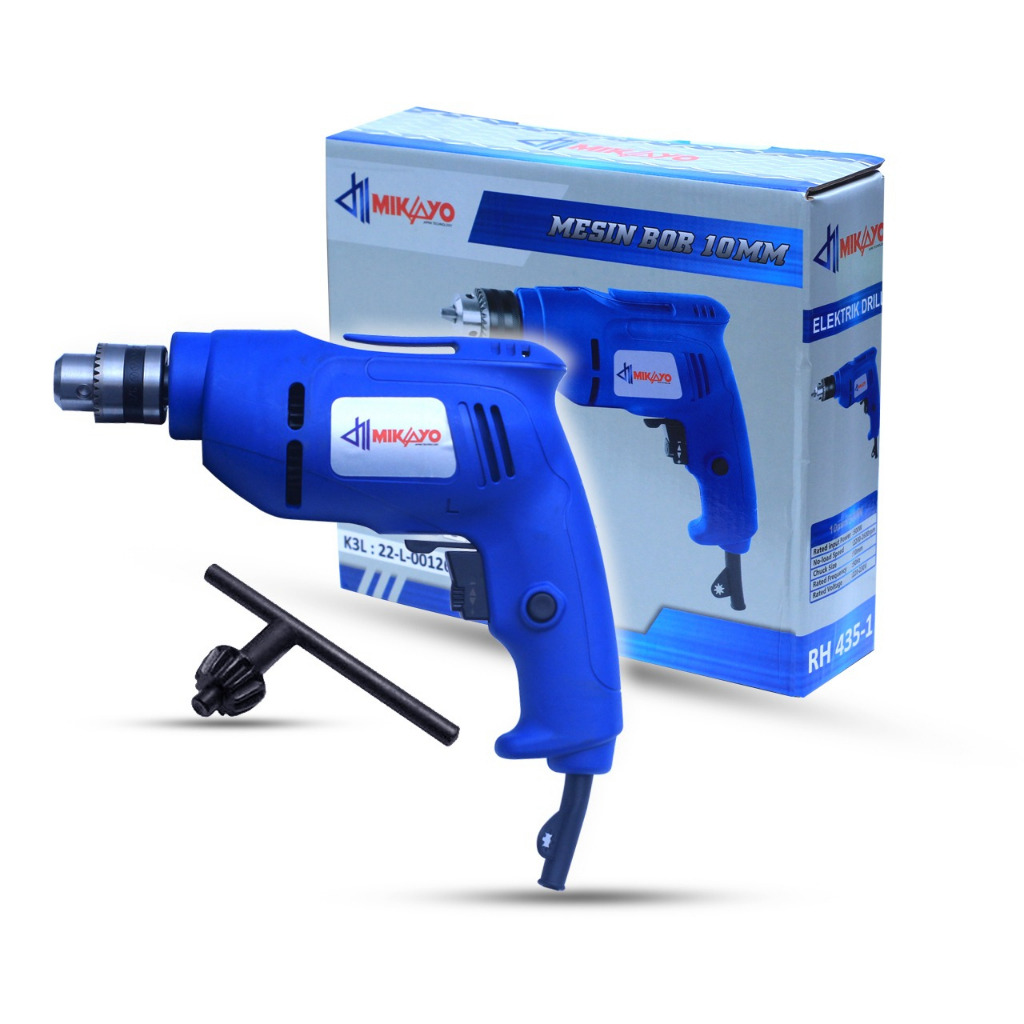 Mesin Bor Listrik 10mm Bolak Balik Electric Drill MIKAYO MESIN BOR LISTRIK 10MM BOR LISTRIK 10MM MESIN BOR TANGAN 10MM MURAH