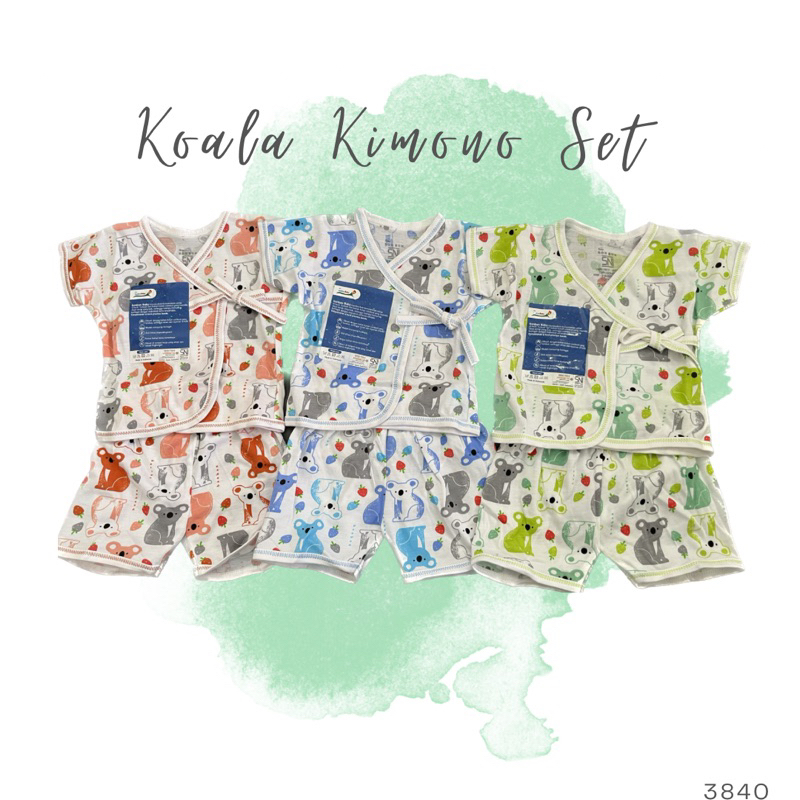 Grosir Kimono Setelan Pendek Bayi / Setelan Pendek Baby NB / Baju Bayi Baru Lahir / Set Pendek Baby 
