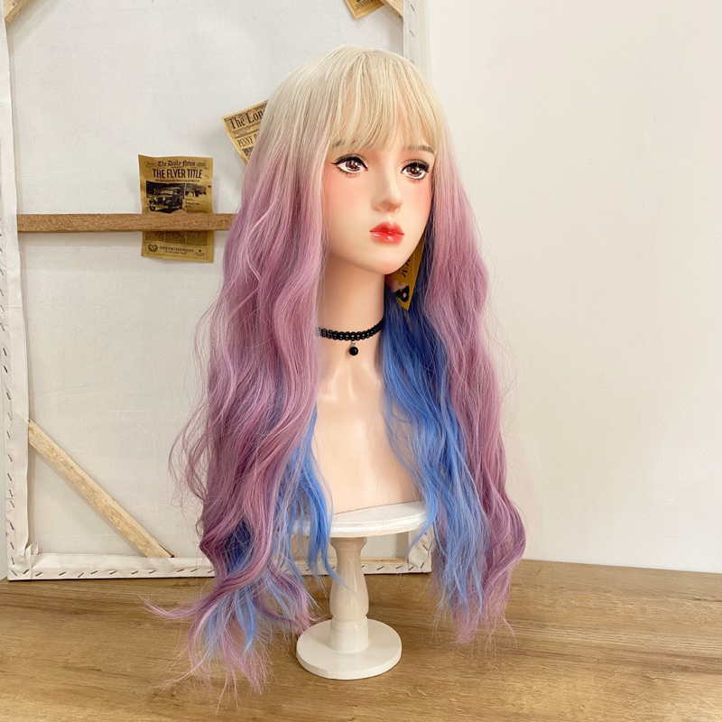 DX2306 full wig korean mermaid wave 65 cm