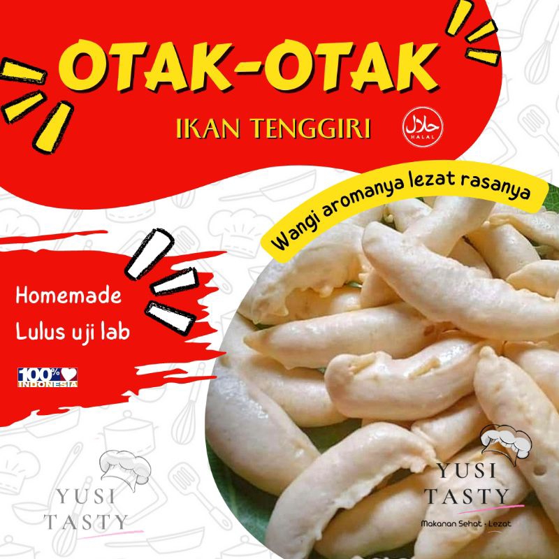 

OTAK-OTAK IKAN TENGGIRI HOMEMADE TIDAK BAU AMIS