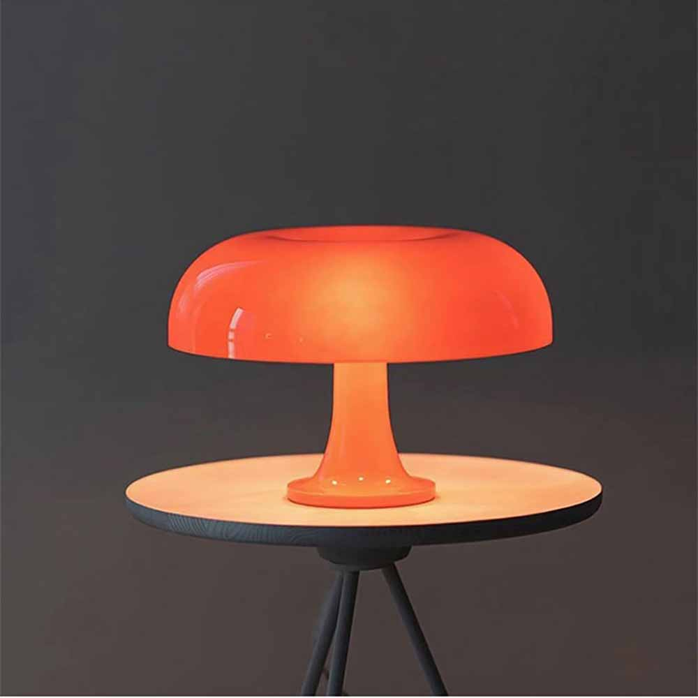 Lampu Meja Hias LED Model Mushroom 4 LED 5W 3 in 1 Color - TL102 - Orange