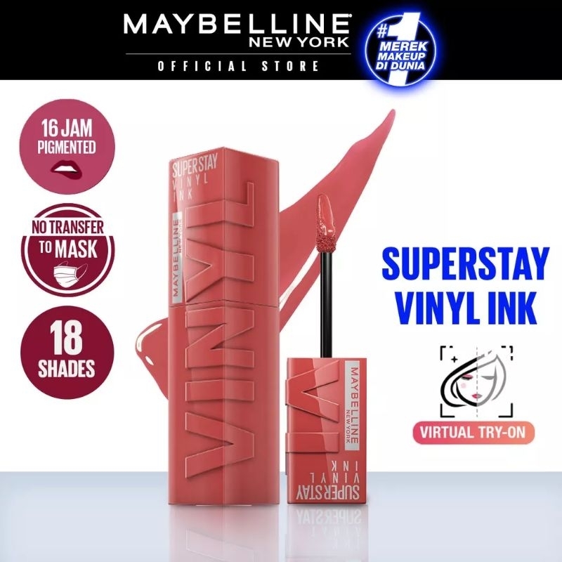 MAYBELLINE  Superstay Vinyl Ink Liquid Lipstick