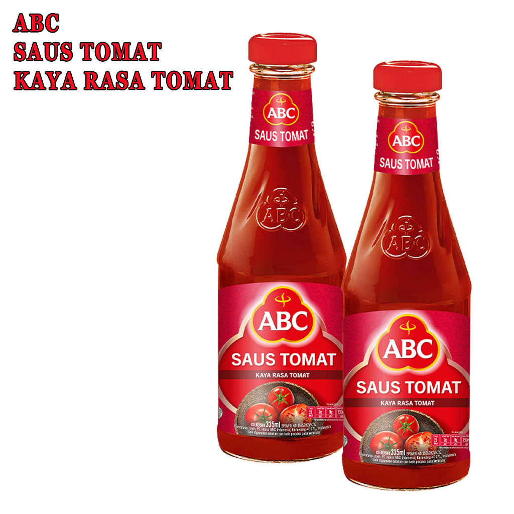 ABC TOMATO KETCHUP SAUS TOMAT 335ML