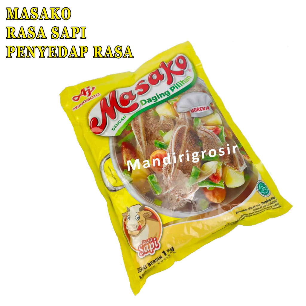 MASAKO PENYEDAP RASA SAPI 1kg * PENYEDAP RASA