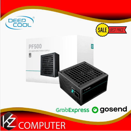 PSU DeepCool PF500 500Watt 80+ White All Flat Cable Power Supply