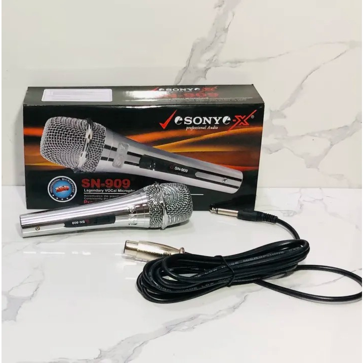 MIC SONY SN 909 MIC KABEL SONY MICROPHONE SONY SN 909 MIC KABEL MIC KARAOKE SONY SN-909