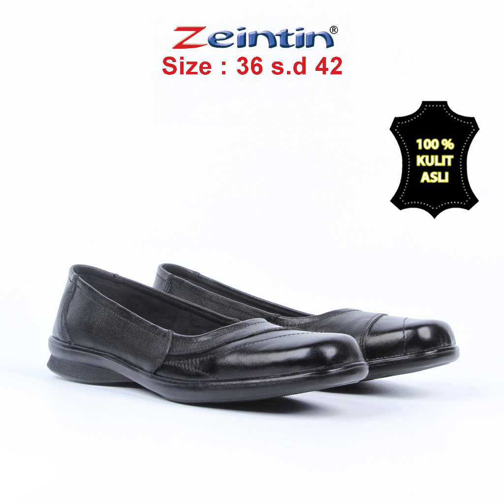 Zeintin - Sepatu Wanita Bahan Kulit Sapi Asli Sepatu Sepatu Paskibra Perempuan Sepatu Kulit Original Zeintin BJ