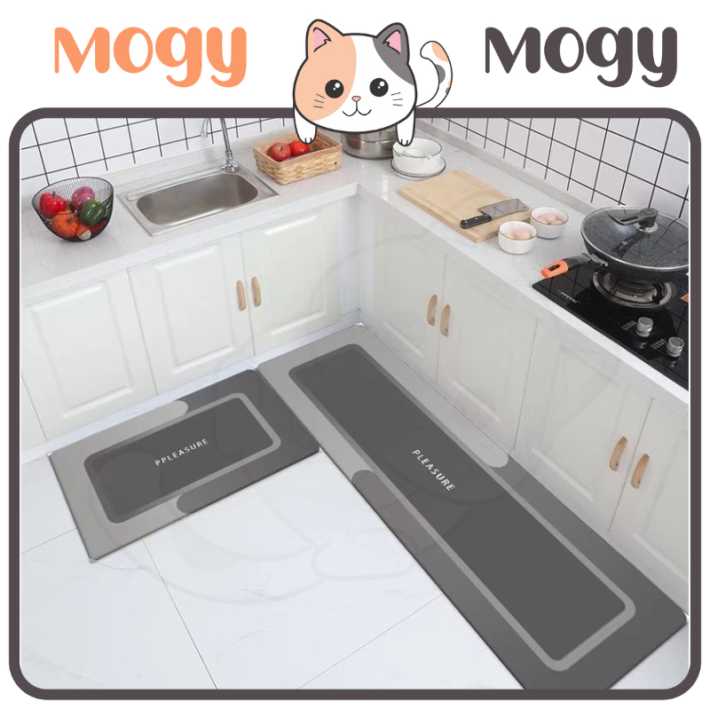 MOGYMOGY HL0527 Keset Kaki Karakter Pendek 40 x 60 cm Panjang 40 x 120 cm Keset Dapur  Keset Motif Kartun