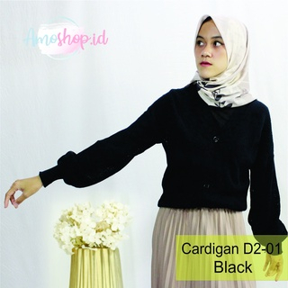 Cardigan Rajut Outer Polos