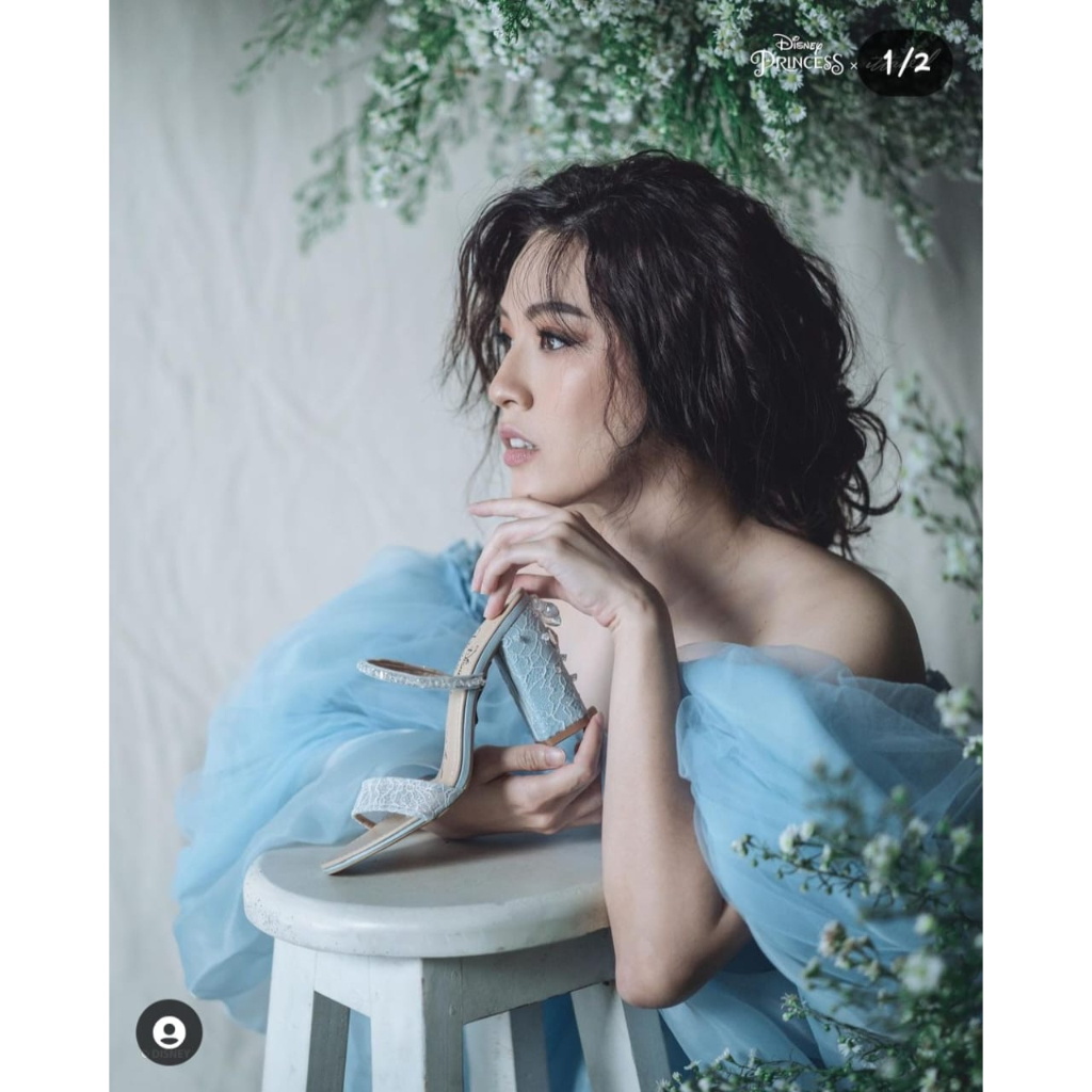 ittaherl Cinderella Vol 2 Fairytale Block heels 90mm size 37 dan 38