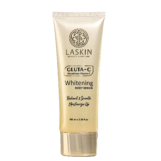 Laskin Gluta C Body Serum Lotion Pemutih