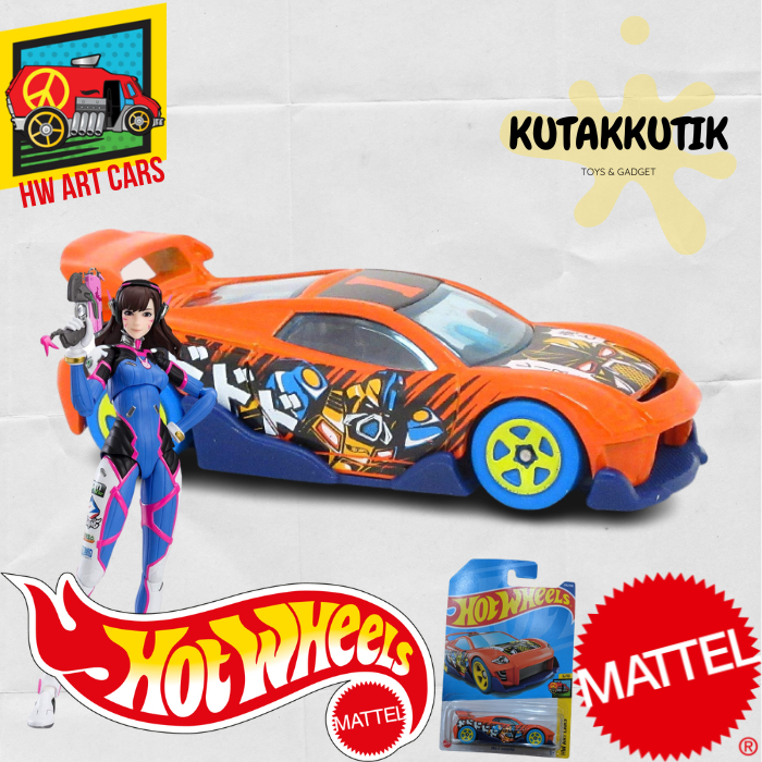 Hot Wheels MS-T Suzuka Orange Lot P 2022 HW Art Cars