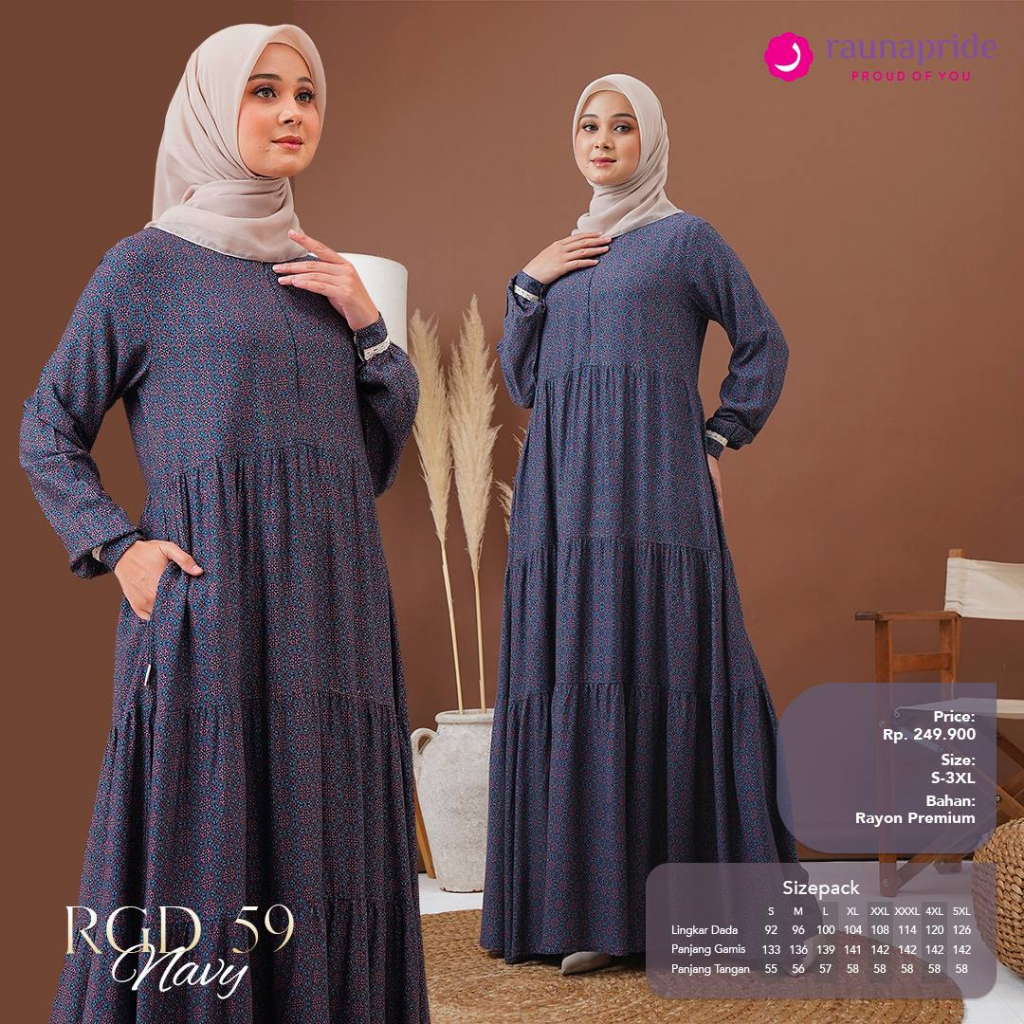 RAUNA RGD 59 - GAMIS TERBARU 2023