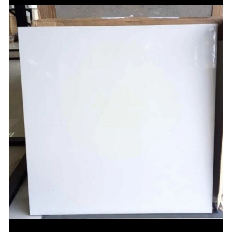 Granit putih polos glazd polis 60x60