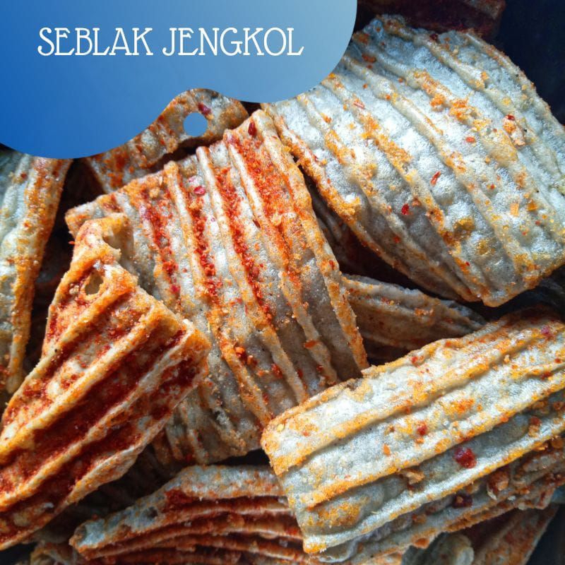 

[Palem Kuning] Kerupuk Seblak Jengkol Pedas Kemasan 250 gram