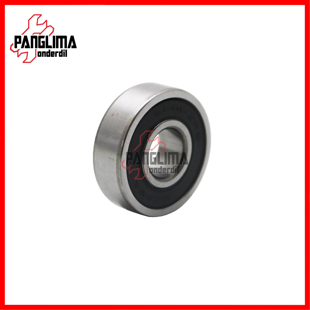 &quot;Bearing 2RS 6201-6301-6202-6300-6203-6302-6004 2 RS Tutup Karet Laher-Laker-Lahar-Lakar-Bering Motor Roda Depan-Belakang dll