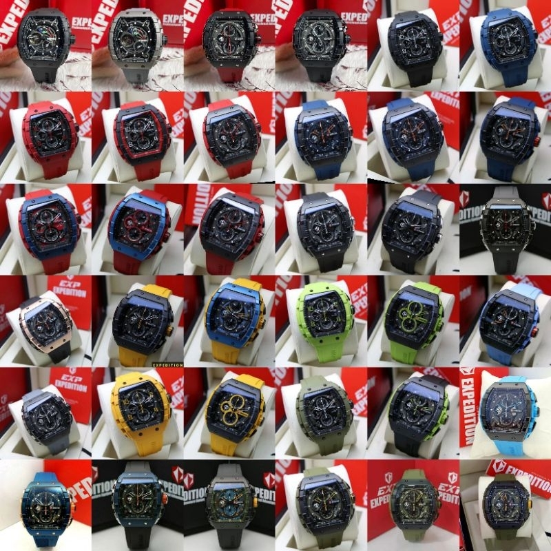 SALE PROMO TERMURAH Jam Tangan Pria Expedition EXP E 6782 E6782 6782M 6782MC 6782MP E6782MCR E6782MP
