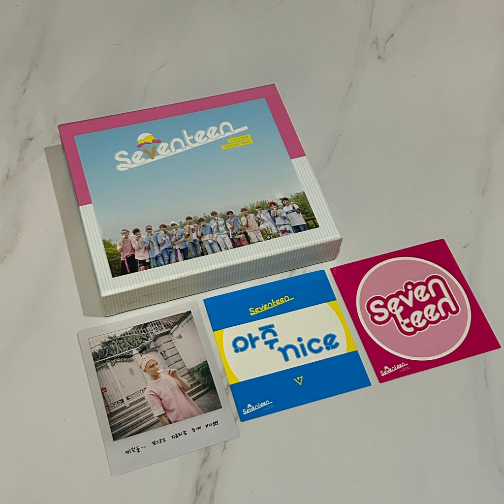 ALBUM SEVENTEEN AJU NICE VERY NICE