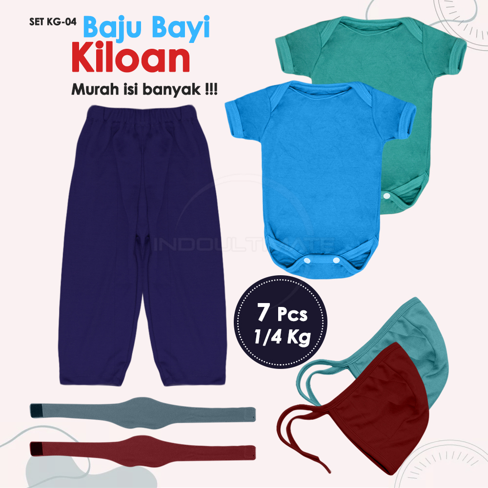 Baju Set Kiloan Anak Bayi Balita SET-KG-01 Paket Perlengkapan Bayi Baru Lahir Baju Atasan Jumper Bayi Celana Bawahan Bayi Baru Lahir SET-KG-02 SET-KG-04