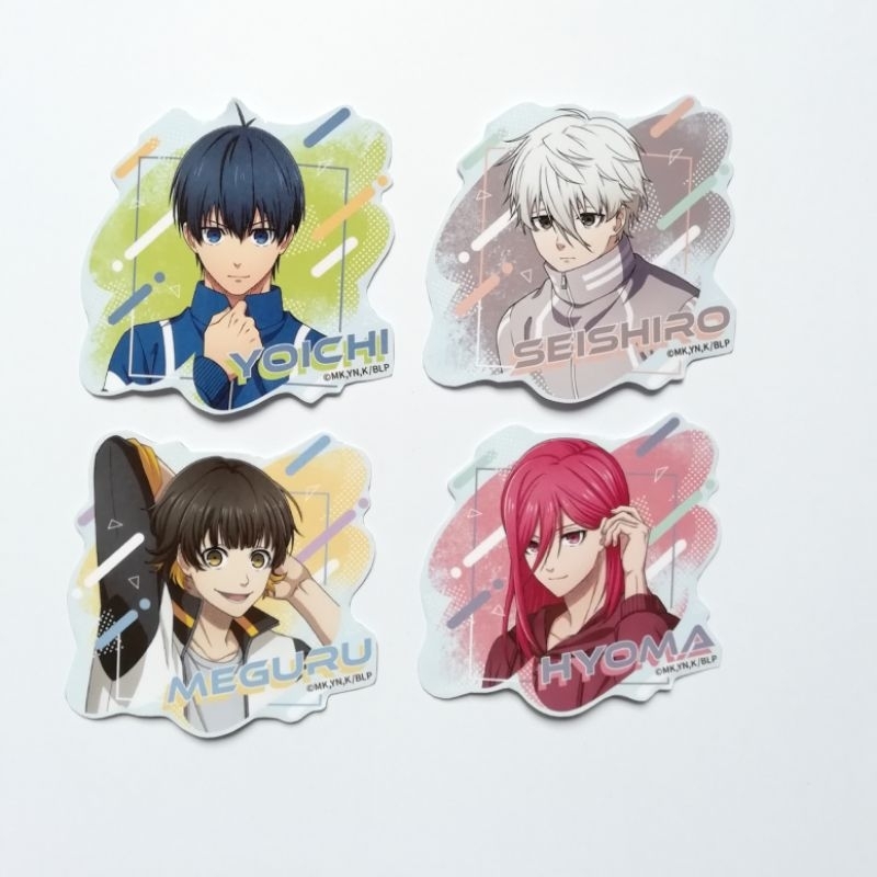 

[ST-A-28] Sticker Anime Blue Lock Sticker Blue Lock Stiker Chara Blue Lock Sticker Nagi Seishiro Yoichi Isagi Meguru Bachira