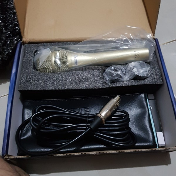 Mic Kabel SHURE KSM 9 KSM9 TERBAIK utk Karaoke Studio Pidato