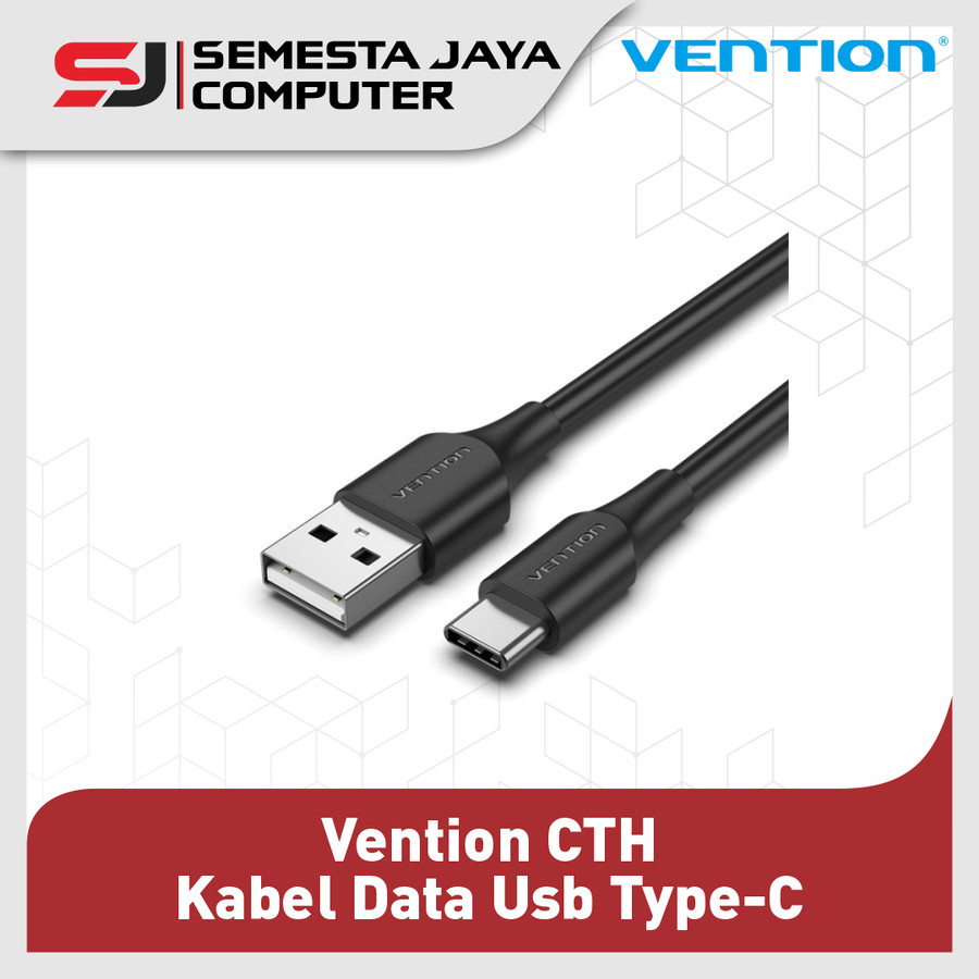 Vention CTH Kabel Data Usb Type-C Fast Charging Quick Charge Android