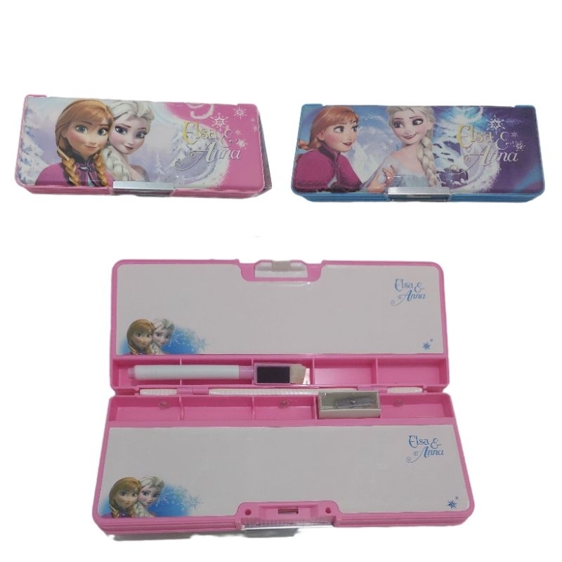 Pencil Case/Kotak Tempat Pensil Magnet Whiteboard Frossen