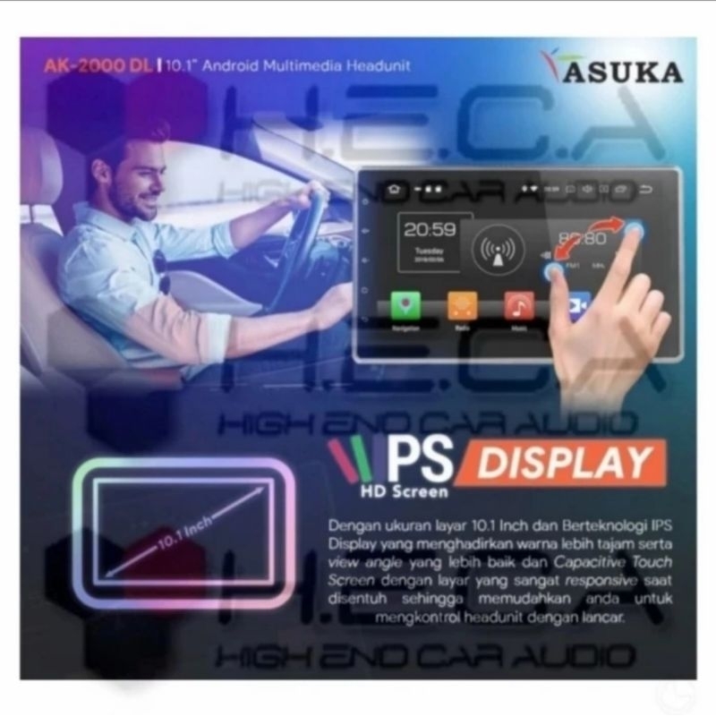 Asuka AK-2000 DL DSP Ram 4 GB/64 Apple Carpe