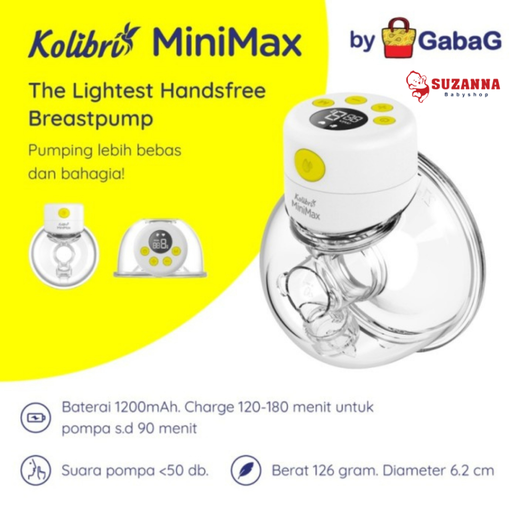 Kolibri Minimax Breastpump Pompa ASI