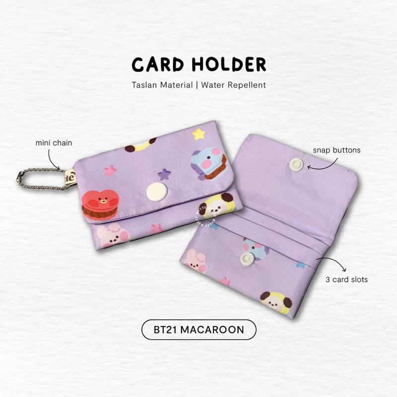 NOTTE - Card Holder BTS | Tempat Kartu BTS