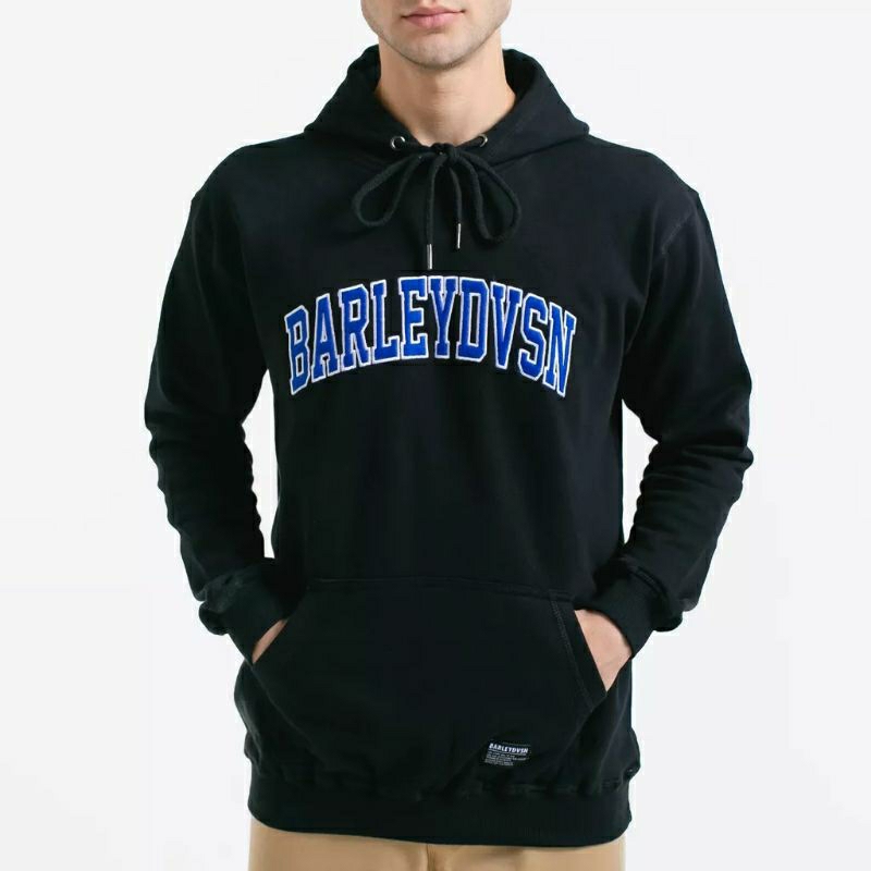 Hoodie Sweater Barley Dvsn Hitam BRLY05 Unisex