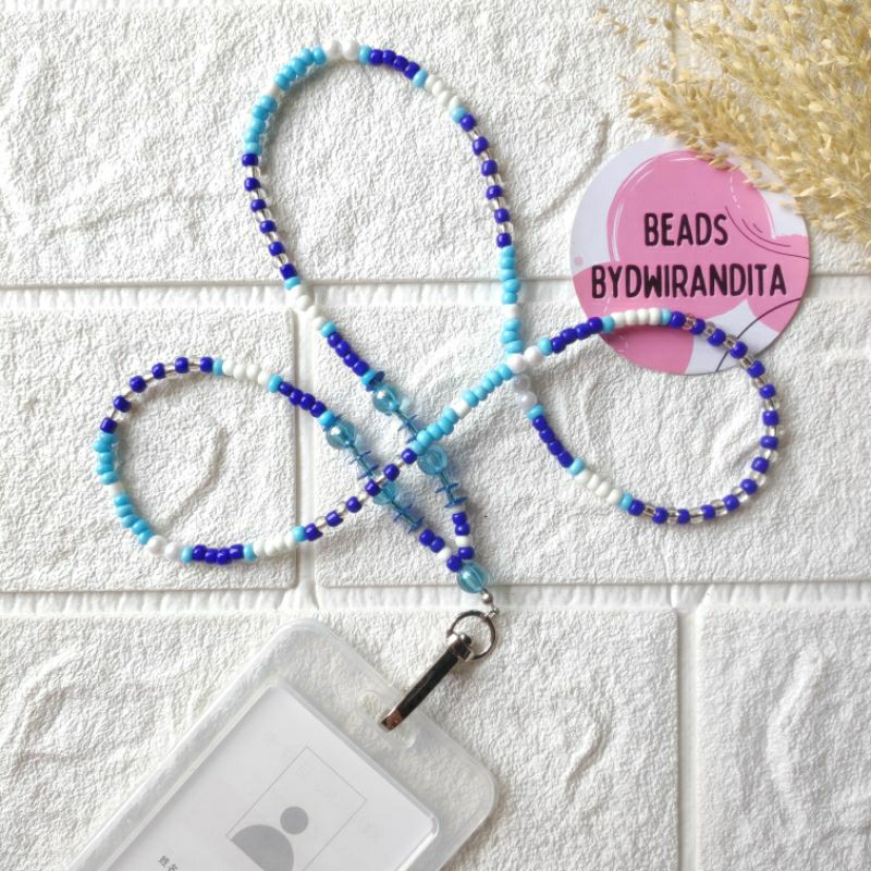 

Lanyard Manik / Lanyard ID Card / Lanyard Mutiara / Lanyard Custom / Lanyard Beads / Beads Lanyard / Lanyard