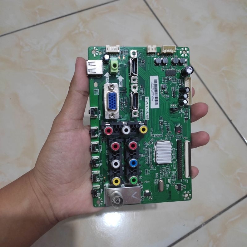 MB - MAINBOARD - MESIN TV LED POLYTRON PLD 20D900 - PLD20D900