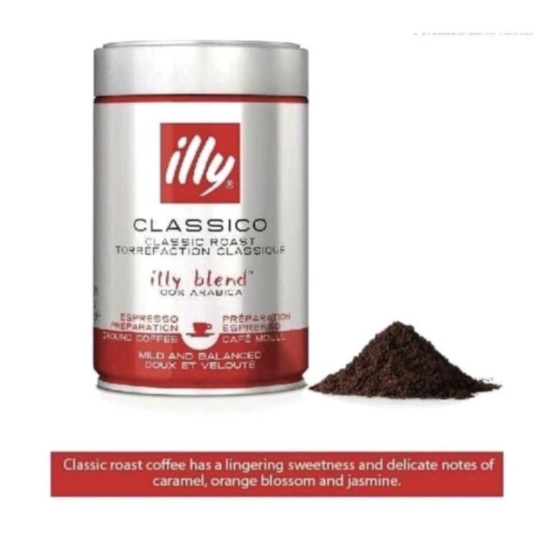 

Illy coffe all variant