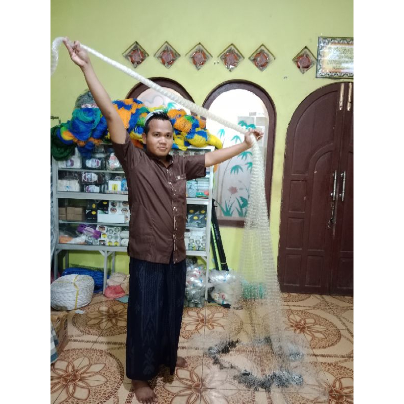 Jala Lempar | Jala Ikan | Jala Rajutan Tangan