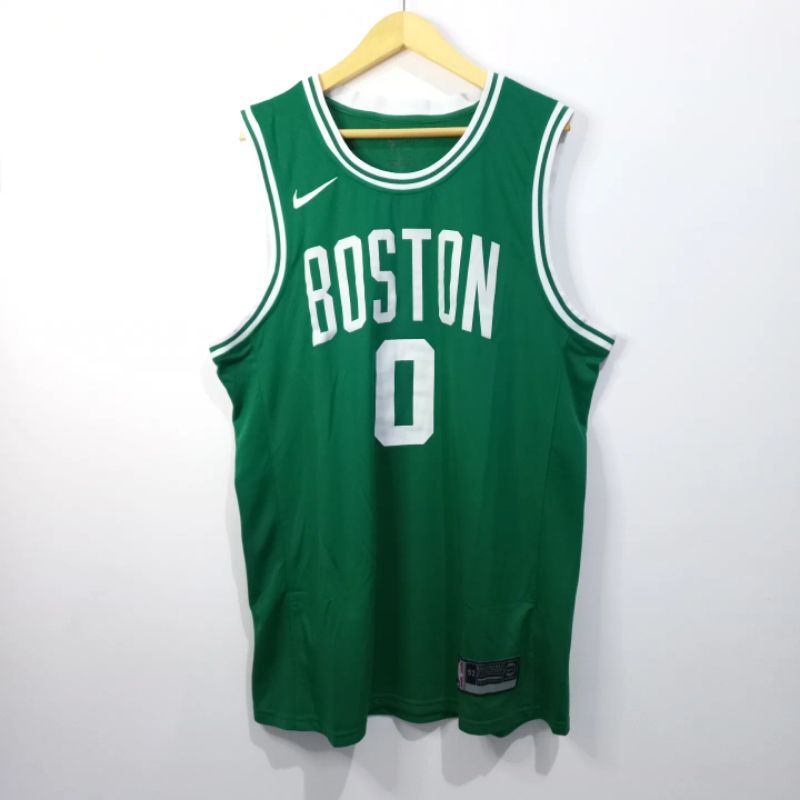 JERSEY NBA HEAT PRESS (LIKE ORIGINAL) BOSTON CELTICS #0 JAYSON TATUM