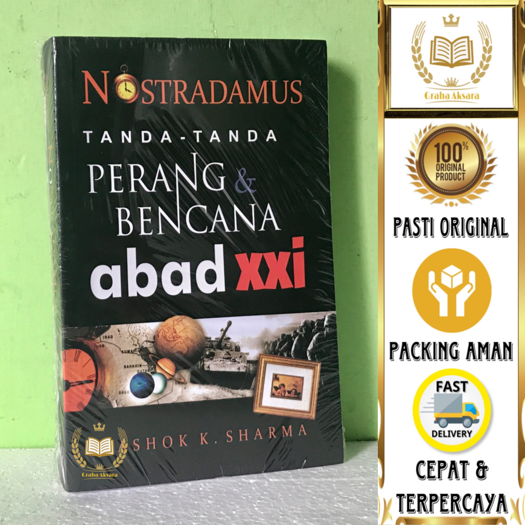 Buku Nostradamus Tanda-Tanda Perang & Bencana Abad XXI - Ashok K. Sharma