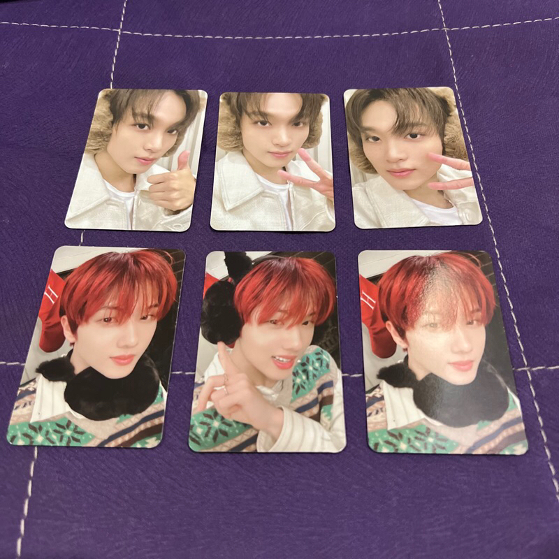 PC NCT Dream MD Pink Christmas Haechan jisung