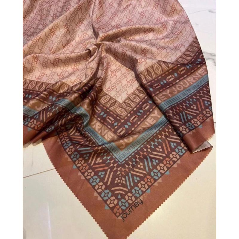 Hijab Journey Scarves Akiya Brown